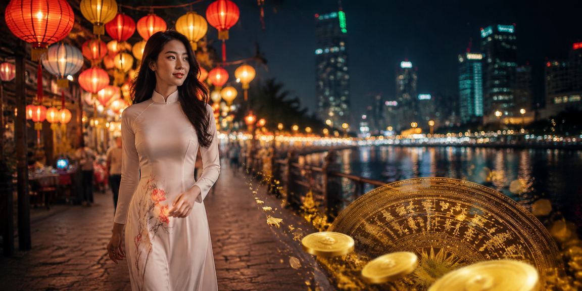 Không khí chợ đêm Thành phố Hồ Chí Minh về đêm cùng trải nghiệm đặt cược trực tuyến trên di động